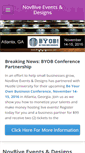 Mobile Screenshot of nov8iveevents.com